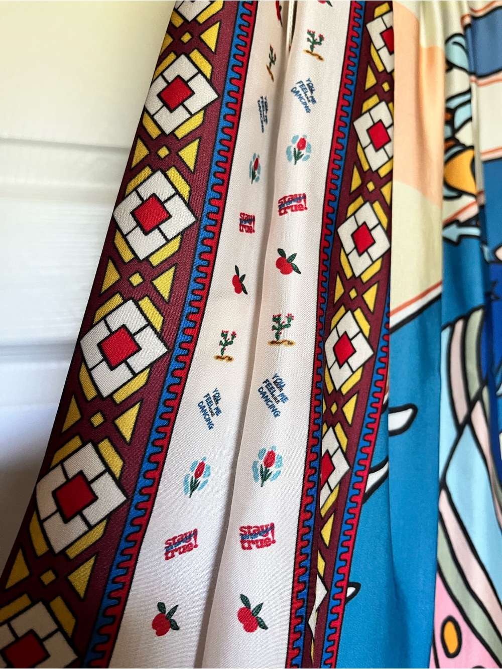 Me369 Vanessa Nautical Printed Midi Skirt - Picture 4 of 10